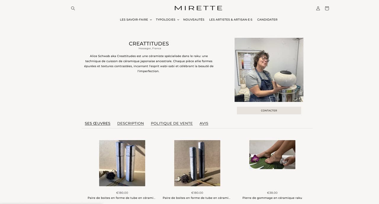 Site Mirette